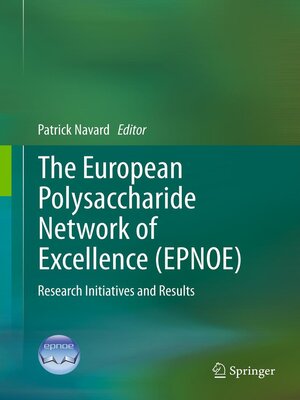 cover image of The European Polysaccharide Network of Excellence (EPNOE)